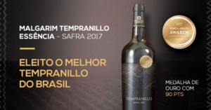 Leia mais sobre o artigo Tempranillo Malgarim é eleito o Melhor Tempranillo do Brasil pelo concurso Wines of Brazil Awards 2019 (ViniBraExpo)