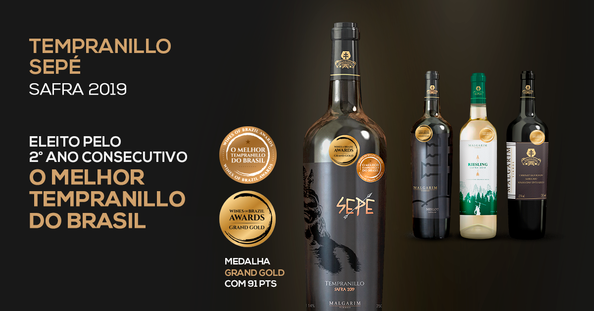 Leia mais sobre o artigo Malgarim Vinhos tem 4 vinhos premiados em Concurso Nacional no Rio de Janeiro